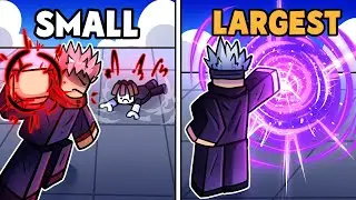 Smallest To Largest ATTACKS in Jujutsu Shenanigans