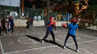 Boxing Sparring Session, Adarsh Nagar Boxing Academy, Worli Prabhadevi, Mumbai, Thur, 11th Dec 2025