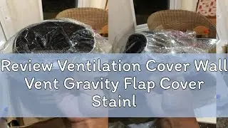 Review Ventilation Cover Wall Vent Gravity Flap Cover Stainless Steel Air Vent Grille Cover For Hoo