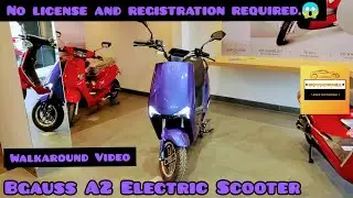 2020 Bgauss A2 Electric Scooter Walkaround Video - 110KM Range 🤘
