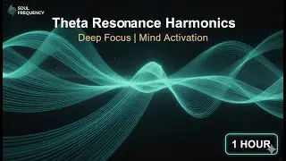 Theta Resonance Harmonics (1 HOUR) | Deep Focus Music for Mind Activation & Creativity
