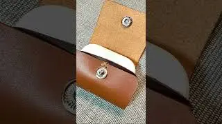 Protect your AirPods Pro in style 🧵 Slim, handmade leather case &mdash; easy to make and looks amazing