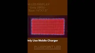 P4 INDOOR LED Scrolling Display with WiFi Control App, 