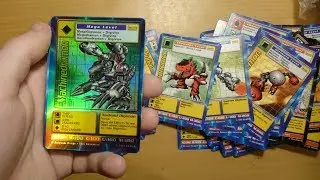 Digimon Digi-Battle Series 1 and 2 COMPLETE Unboxing!
