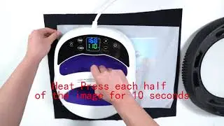 TransOurDream | Tutorial for Glitter1.0 Transfer Paper with Easy Heat Press | Special Glitter Effect