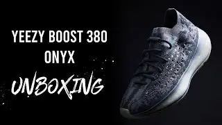 Yeezy Boost 380 Onyx Unboxing