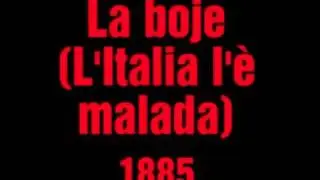 La Boje (L'Italia l'&egrave; malada)