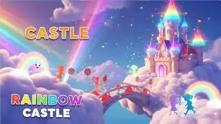 Rainbow Castle Adventure 🌈🏰 | Magical Kids Song | Dream & Dance | Giggle Box Rhymes