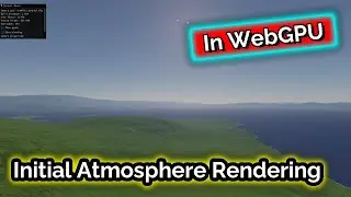 NervLand [Demo 003] - Precomputed Atmospheric Scattering initial display results