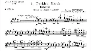 Beethoven/Auer - Turkish March for Violin and Piano