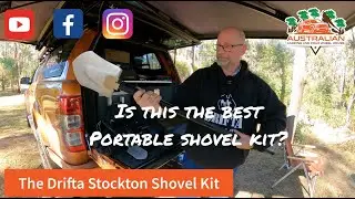 Drifta Stockton Foldable 4WD Recovery Shovel kit. Portable, Lightweight and Convenient.