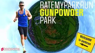 Episode 3 Running and Flying through Gunpowder ParkRun Course - @Rate My Parkrun