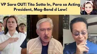 Tito Sotto Gustong Mag-Acting President, Mag 