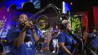 Original Pinettes Brass Band performs 