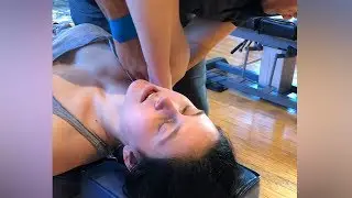LOUD Neck & SI Joint Cracks! 💥 Chiropractic Adjustment for Shoulder + Spine Relief