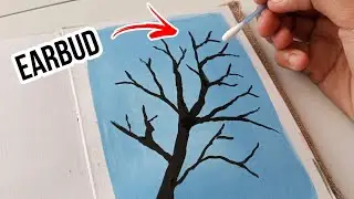 Painting Using Earbud 🤯