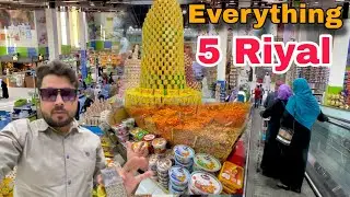 5 Riyal Shopping 🛍️ Mall in Madina | Everything 5 Riyal | Wow Five | Best Place For Gift 🎁 Shopping