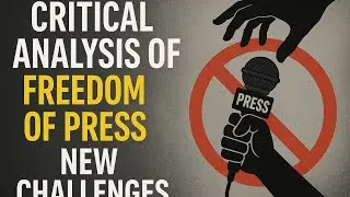 Critical analysis of freedom of press and scientific challenges|polity m laxmikant #upsc#bpsc