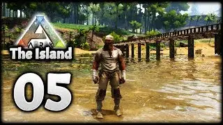 Building My FIRST EVER BRIDGE In ARK! | Let's Play ARK Survival Evolved: The Island | Episode 5