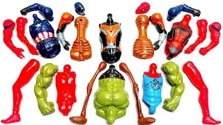 MARVEL SUPERHERO TOYS SIREN HEAD HULK SMASH ANT MAN SPIDERMAN AVENGERS ASSEMBLE TOYS