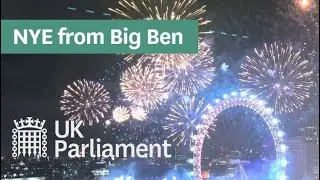 POV: you're a clock mechanic working next to Big Ben on NYE