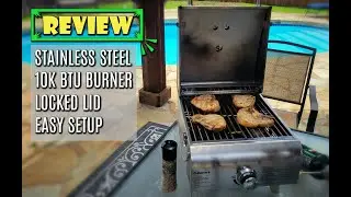 Camping and Beach Ready: Cuisinart Portable Gas Grill - Review