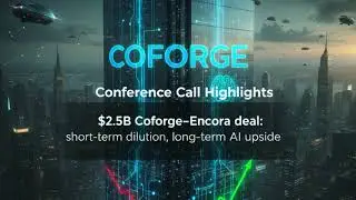 $2.5B Coforge–Encora deal short‑term dilution, long‑term AI upside #coforge #encora #tech #ai #deal