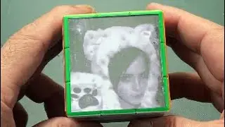 Emma Watson  3&times;3 Rubik&rsquo;s Cube Rubik&rsquo;s Cube with numbers