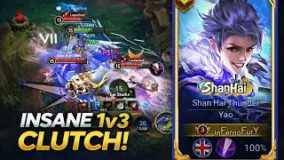 INSANE 1v3 CLUTCH with YAO | Honor of Kings