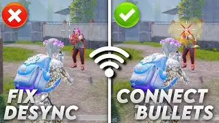 FIX: BULLET REGISTRATION & DESYNC - Connect Bullets in PUBGMOBILE & BGMI