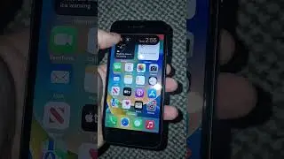 Твик Dynamic Island на взломанном iPhone 8! #jailbreakiphone #dynamicisland #shorts #iphone8