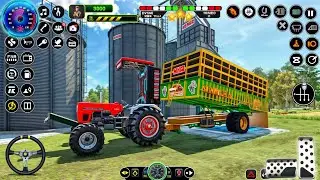 Indian Cargo Tractor Driving Game 3D - Tractor Farming Tractor Simulator - Android Gameplay
