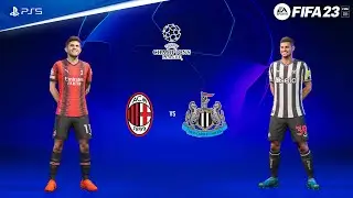 FIFA 23 - AC Milan vs Newcastle United | UEFA Champions League 23/24 | PS5&trade; Gameplay [4K60]