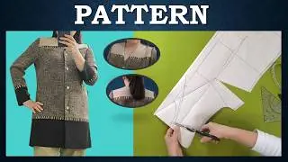 How to Draft a Perfect Manto Pattern &ndash; Part 1 | Step-by-Step Guide