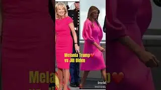 Melania Trump vs Jill Biden. Who&rsquo;s your favorite? #shorts #melaniatrump #jillbiden #firstlady #like