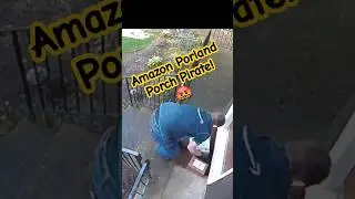 Portland Amazon Porch Pirate! #amazon #portland #porchpirate #shorts
