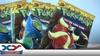 Pokemon XY Flashfire booster pack opening!!!