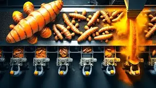 From Turmeric Rhizomes to Turmeric Powder: The Full Life-Cycle and Processing Journey