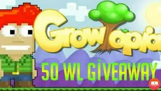 GROWTOPIA 50WLS GIVEAWAY WINNER! AND NEW GIVEAWAY DSHOES!