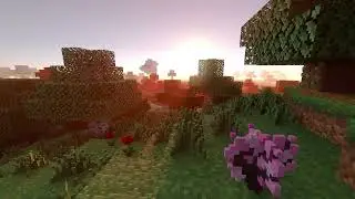 Beautiful Voxel Sunrise