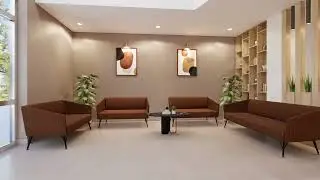 Chitwan Medical College Teaching Hospital (CMC) Kailashnagar Front Desk Reception 3D design