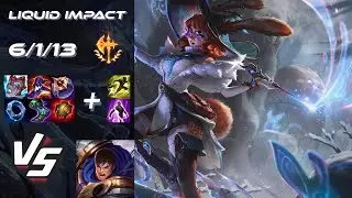Team Liquid Impact TOP Aurora vs Garen - NA Grandmaster Patch 25.S2.7