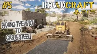 ROADCRAFT | AUTONOMOUS ROAD BUILDING?! #5 | CONSOLE GAMEPLAY | PS5 Pro.