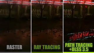 Alan Wake 2 &mdash; Raster VS Ray Tracing VS Path Tracing Comparison | 4K60