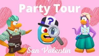 Mini evento San Valent&iacute;n - Party Tour | Club Penguin Island Forever