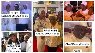 Folashade okoya throws 86th birthday for Billionaire Chief Rasaq Okoya,notable personalities present
