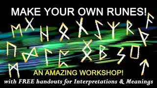 HOW TO MAKE YOUR OWN RUNES!! AN AMAZING WORKSHOP!! LET'S GET CREATIVE!!