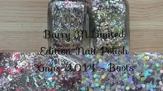 Barry M Limited Edition Christmas Nail Paints   Boots 2014