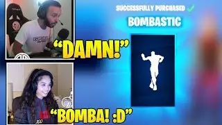 STREAMERS Reacts TO NEW RARE 'Bombastic' Emote DANCE! Fortnite FUNNY & Daily Best Moments