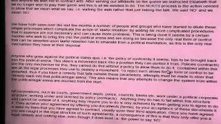 NO CONTRACT RETURN TO SENDER   DIRECT ACTION IS IN YOUR HANDS.flv